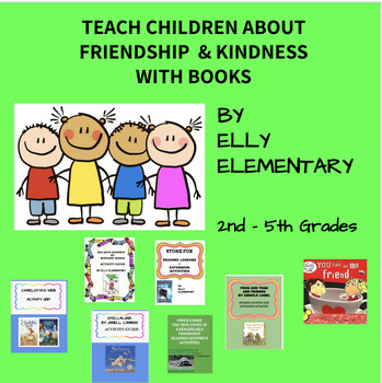 Preview of TEACHING CHILDREN ABOUT FRIENDSHIP & KINDNESS WITH BOOKS: READY-TO-USE