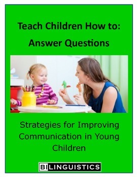 Preview of Teaching Children How To: Compare and Contrast ( Answer Questions)