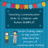Teaching Communication to Children with Autism Parent Trai