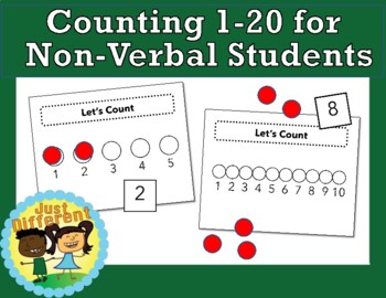 Preview of Teaching Counting to Non-verbal Students: 1-to-1 Correspondence, Counting Sets