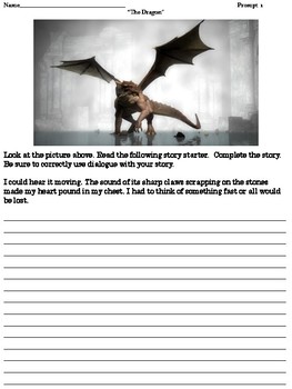 creative writing using pictures