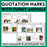 Teaching Dialogue and Quotation Marks: Printable Activity 