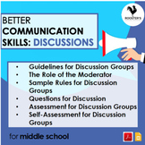 Teaching Discussion Skills {Digital & PDF}