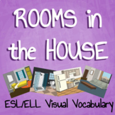 Teaching ESL/ELL - "Rooms in the House" Packet