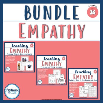 Preview of Teaching Empathy Lessons BUNDLE | Activities for Empathy | Kindness