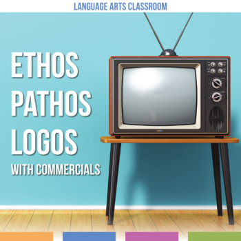 Preview of Teaching Ethos, Pathos, Logos with Commercials | Rhetorical Device Activity