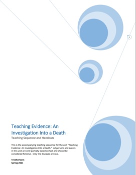 Preview of Teaching Evidence: An Investigation Into a Death Unit (Bundle)