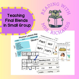 Teaching Final Blends in Small Groups