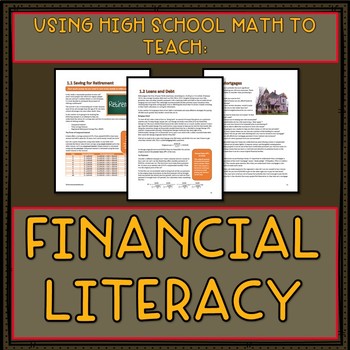 Preview of Teaching Financial Literacy Using High School Mathematics