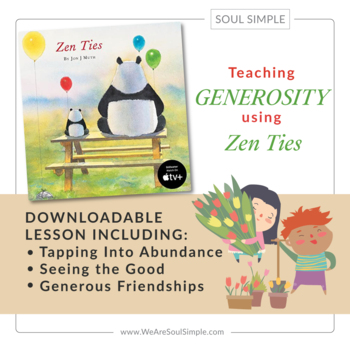 Preview of Teaching Generosity using Zen Ties by Jon Muth