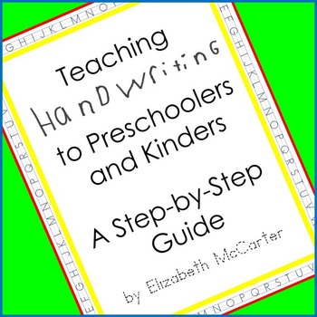 Preview of Teaching Handwriting Booklet
