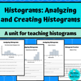 Statistics- Teaching Histograms Mini Unit: Analyzing and C