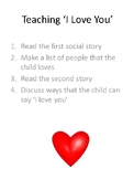 Teaching 'I love you' Lesson