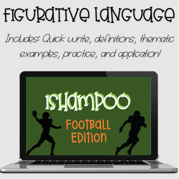 Preview of Teaching ISHAMPOO: Football / Super Bowl