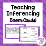 Teaching Inferencing BOOM CARDS™️ & Printable