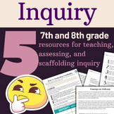 Teaching Inquiry with 5 Different Worksheets!