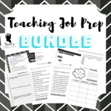 Teaching Job Prep Bundle