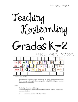 Preview of Teaching Keyboarding to K-2