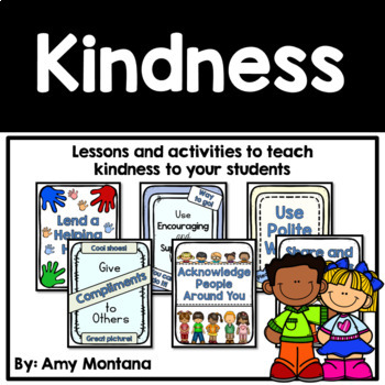 Teaching Kindness {Social Emotional Learning} by Amy Montana | TPT