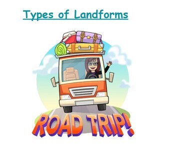Preview of Teaching Landforms
