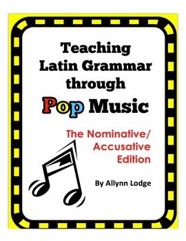 Preview of Teaching Latin Grammar Through Music (Nominative & Accusative)