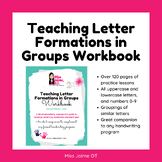 Teaching Letter Formations in Groups 2nd Edition Workbook