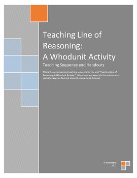 Preview of Teaching Line of Reasoning: A Whodunit Activity Unit