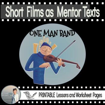 Preview of Teaching Literary Elements with Animated Short Films-"One Man Band"