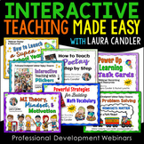 Interactive Teaching Made Easy PD Webinars Bundle