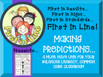 Preview of Teaching Making and Revising Predictions Balanced Literacy Common Core Classroom