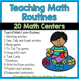 Teaching Math Routines... so you can work with small groups