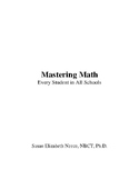 Teaching Math for Mastery