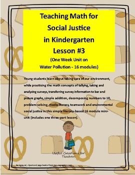 Preview of Teaching Math for Social Justice in Kindergarten Lesson #3