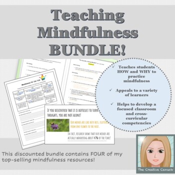 Teaching Mindfulness Bundle by The Creative Canuck | TpT