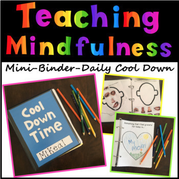 Preview of Teaching Mindfulness the Daily Mini-Binder