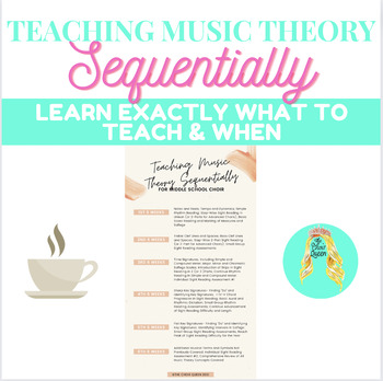 Preview of Teaching Music Theory Sequentially for Middle School Choir