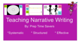 Teaching Narrative Writing 3rd to 5th Grade: Interactive J