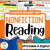 Nonfiction Reading: Text Features, Text Structure, Main Id