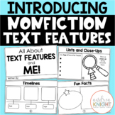 Introducing Nonfiction Text Features: Open-Ended Templates