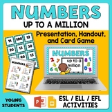 Teaching Numbers up to a Million - ESL Activities for Youn