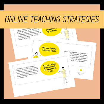 Preview of Teaching Strategies Presentation for the Online Classroom