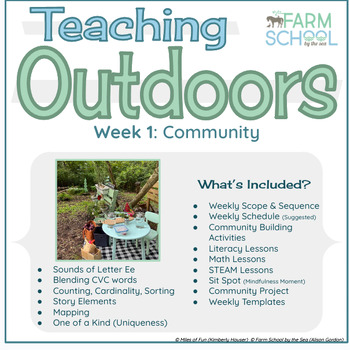 Preview of Teaching Outdoors Week 1: Community