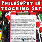 Teaching Philosophy Editable Professional Philosophy Teach