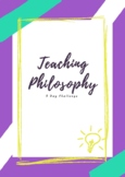 Teaching Philosophy Template