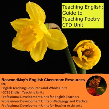 Preview of Teaching Poetry: Professional Development Unit for English Teachers