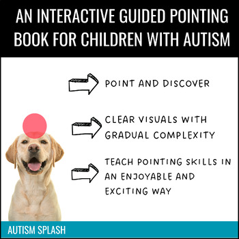 Preview of Teaching Pointing Skills To Children With Autism-Speech therapy-Interactive book