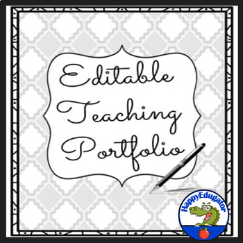 Teaching Portfolio Cover Teaching Resources Teachers Pay Teachers