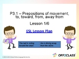 Teaching Prepositions Of Movement — Free ESL Lesson Plan
