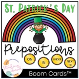 Teaching Prepositions- St. Patrick's Day Boom Deck