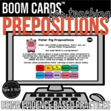 Teaching Prepositions for Speech Therapy BOOM Cards™ 